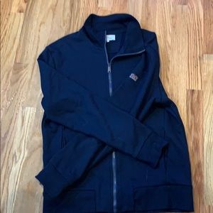 Ben Sherman Cotton Blend Track Jacket - Navy